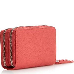 NWT ALL SAINTS Coral Fetch Wallet /Card Holder